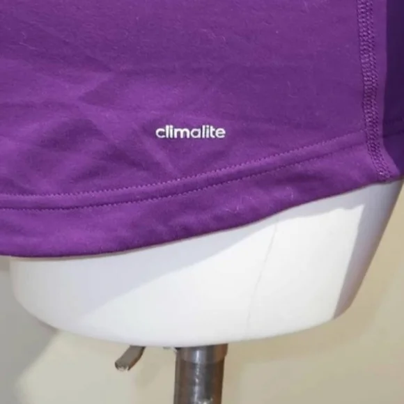 Adidas Climalite 1/2 Zip Long Sleeve Women's Size Small - Picture 5 of 6